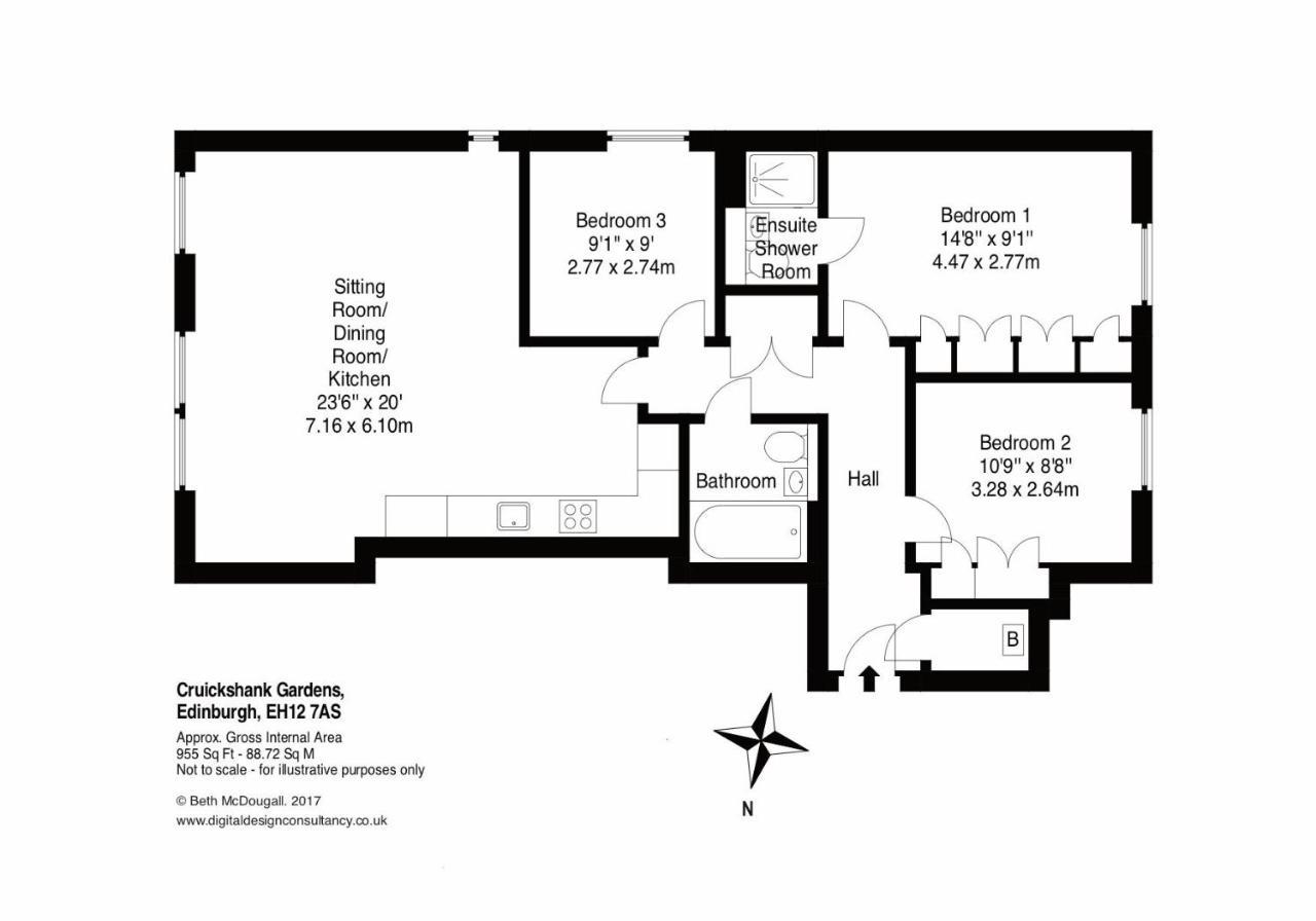 The Cruickshank Residence Edimburgo Exterior foto